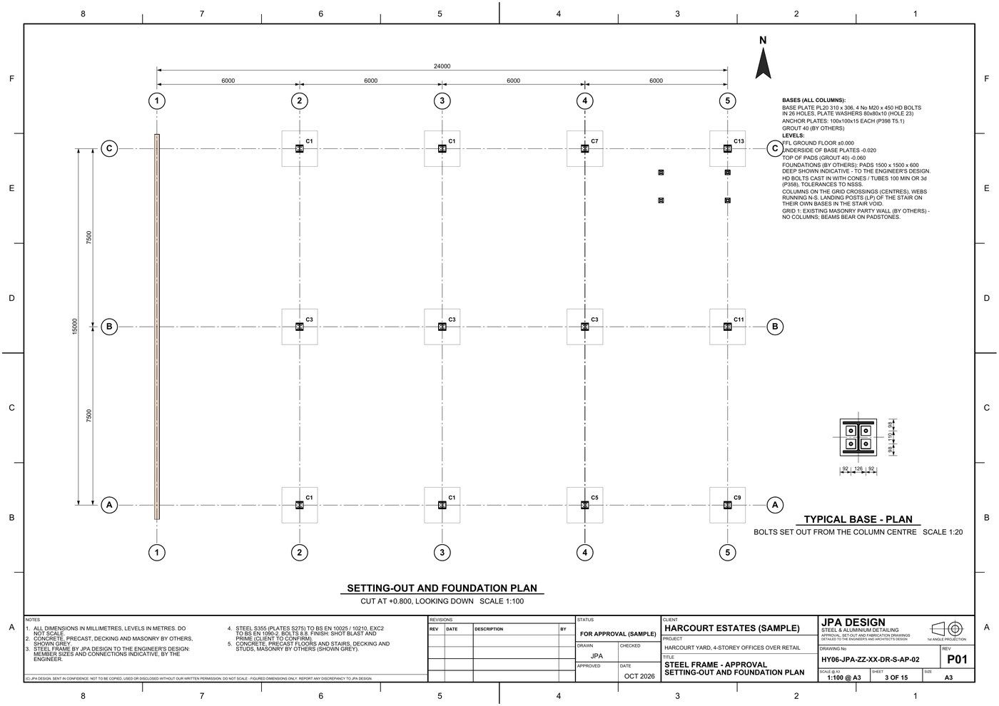 HY06-AP-02 Steel frame GA